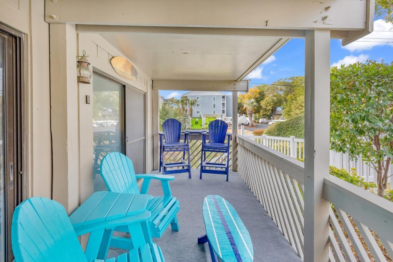 Spacious Modern Condo - 1St Floor - One Block To The Beach Myrtle Beach Dış mekan fotoğraf